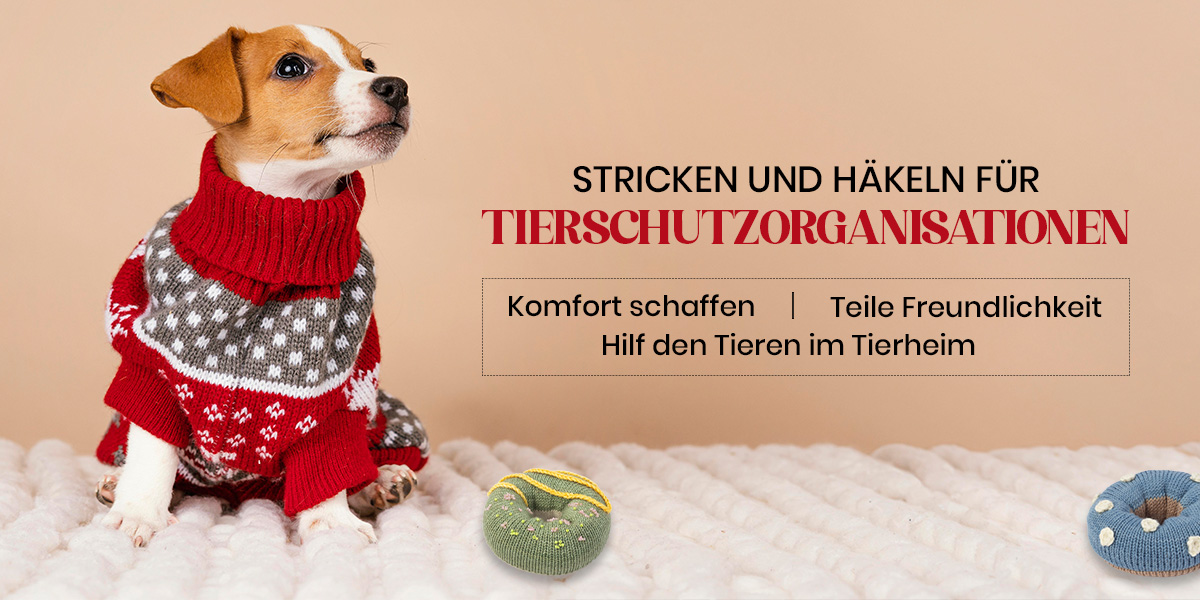 Stricken & Häkeln für Haustiere Wohltätigkeitsorganisation: Wie Ihr Garn das Leben eines Tierheimtiers verändern kann