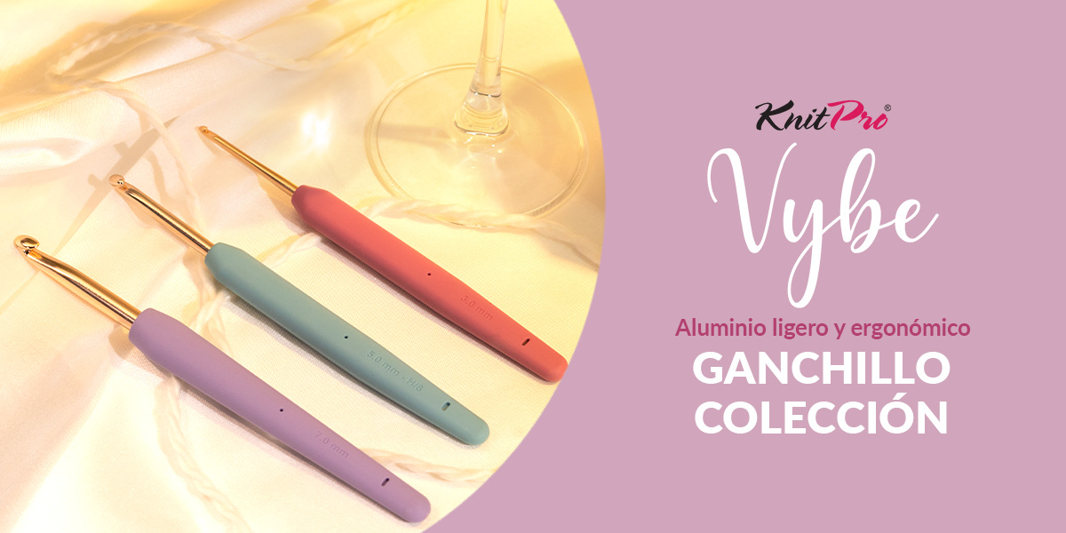 Presentamos KnitPro Vybe: el Ganchillo Ergonómico que Hace que Cada Puntada se Sienta Fácil