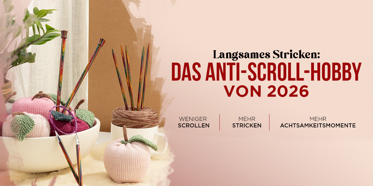 Was Ist "Langsames Stricken"? Warum es das Anti-Scroll-Hobby von 2026 ist