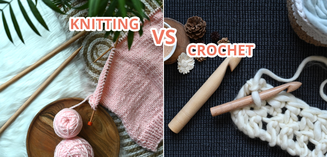 What Craft Trends in Summer: Knitting Vs Crochet