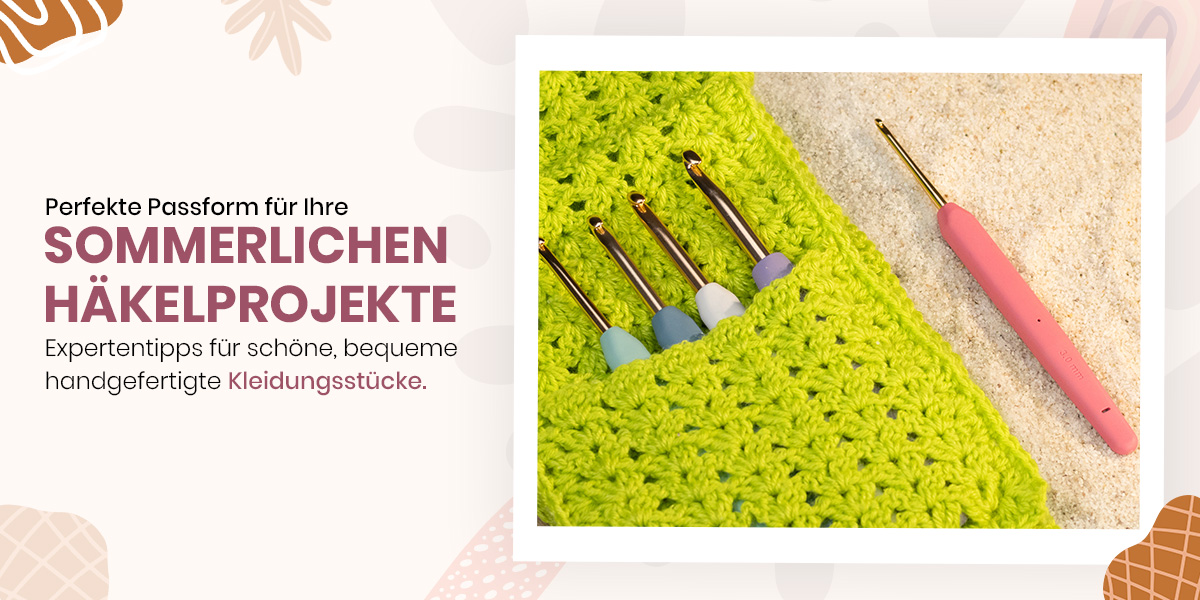 Leitfaden für Sommer Häkelkleidung Größen und Passform, Die Tatsächlich Luftig Sind