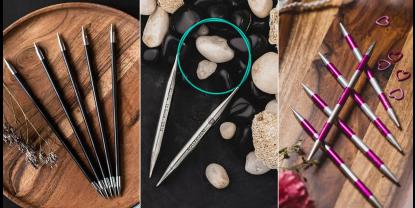 Kohlefaser vs Edelstahl vs Aluminium Stricknadeln