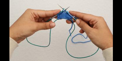 How to Knit Magic Cast on Technique