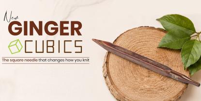 Ginger Cubics Are Here: KnitPro's Most Comfortable Knitting Needles Yet