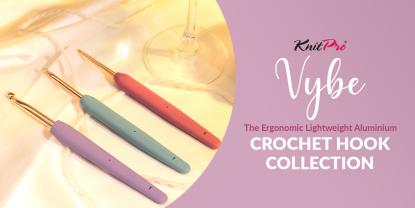 Presentamos KnitPro Vybe: el Ganchillo Ergonómico que Hace que Cada Puntada se Sienta Fácil