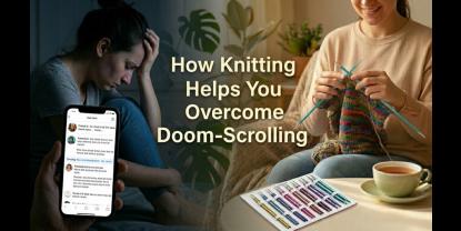 How Knitting (or Crochet) Helps You Overcome Doom-Scrolling
