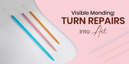 How Visible Mending on Knit and Crocheted Projects is Reframing Fashion