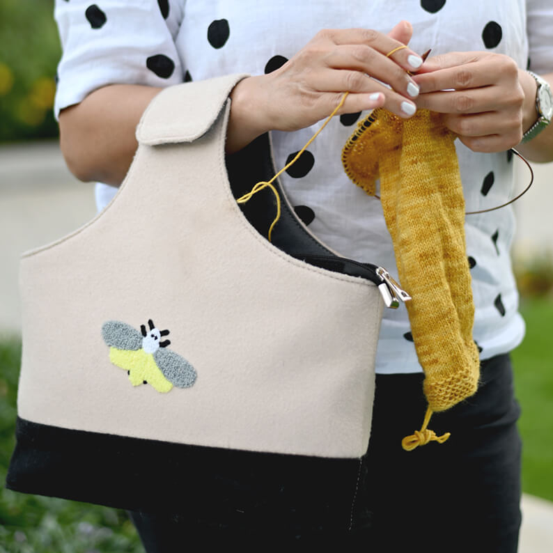 Die Hummel Handgelenktasche