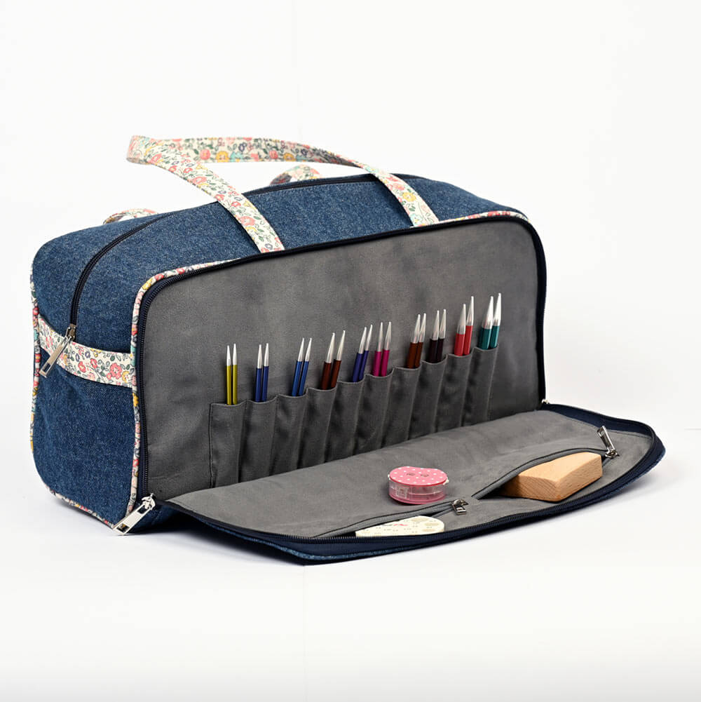 Die Blüten-Duffle Bag (Rolle)