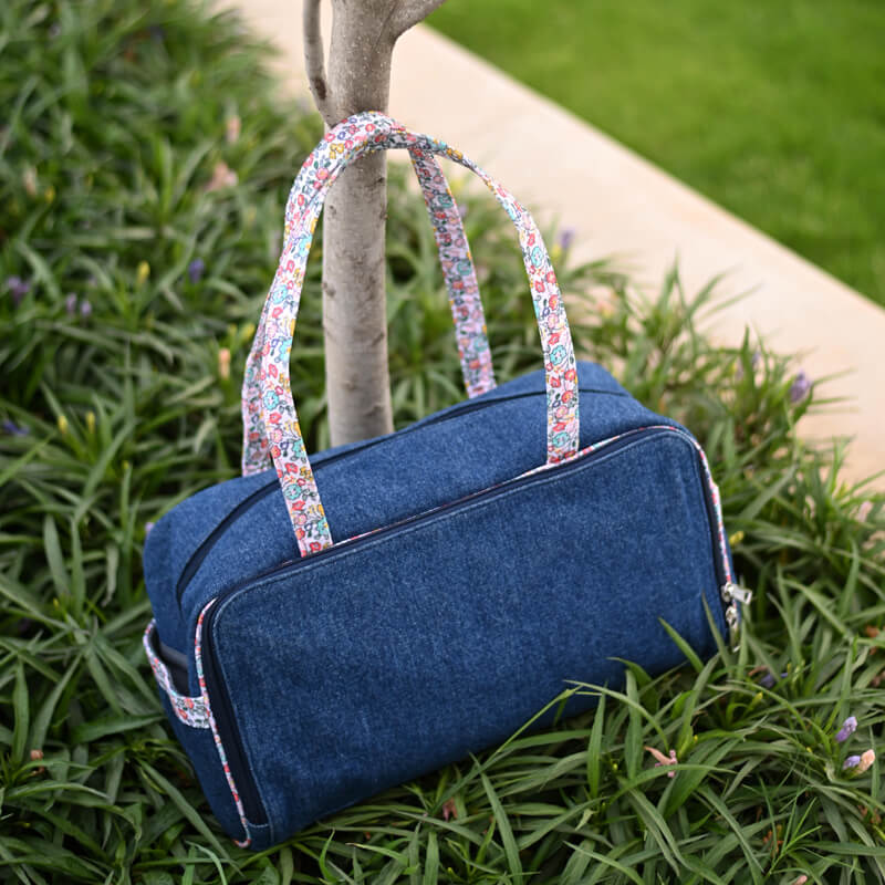 Die Blüten-Duffle Bag (Rolle)