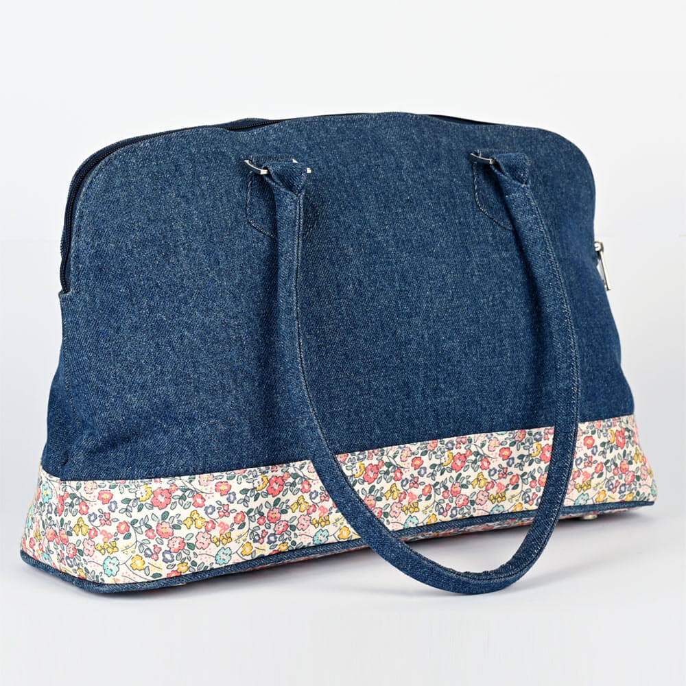 Die Blüten-Schulterhandtasche (Umhängetasche)