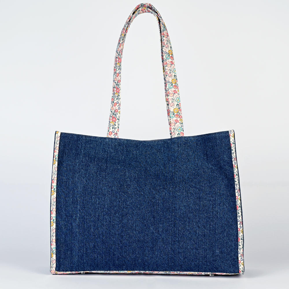 Die Blüten-Tote Bag (Große Schultertasche)
