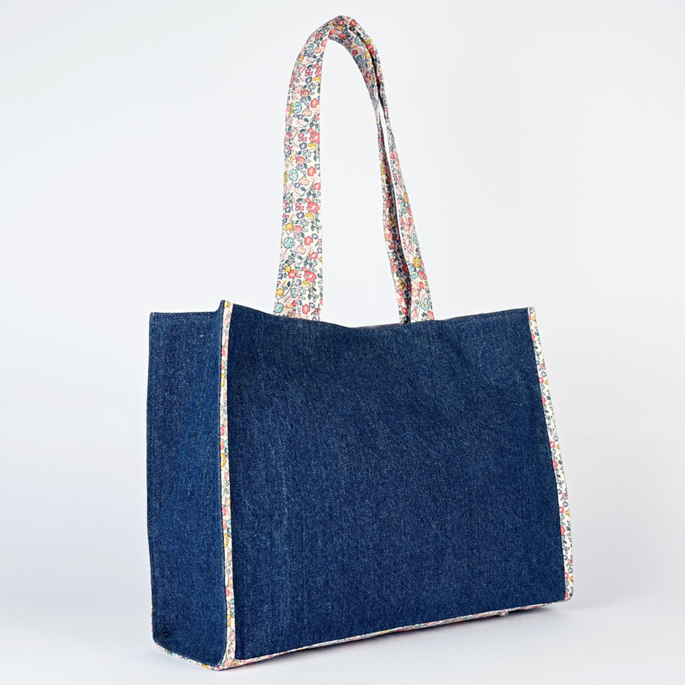Die Blüten-Tote Bag (Große Schultertasche)