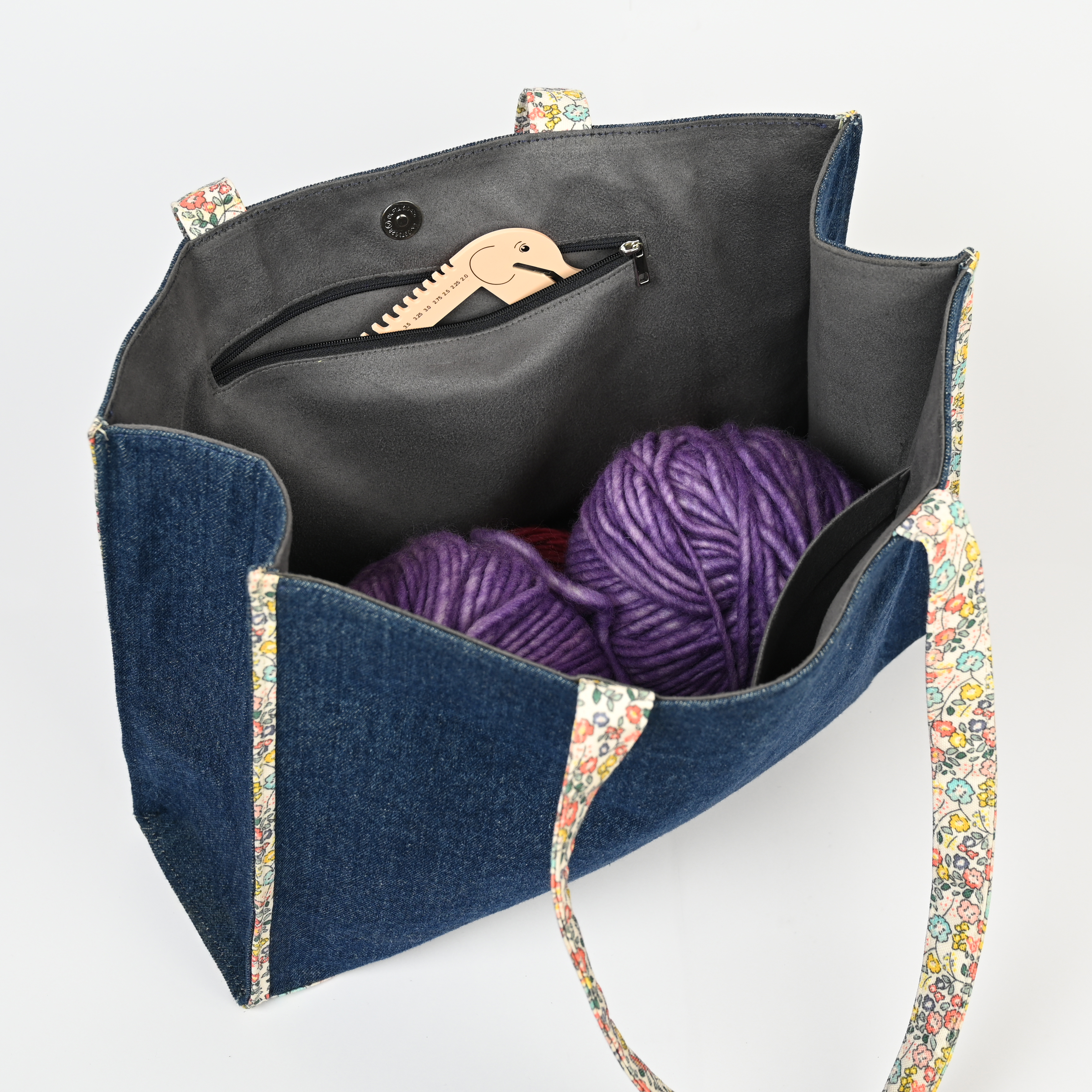 Die Blüten-Tote Bag (Große Schultertasche)