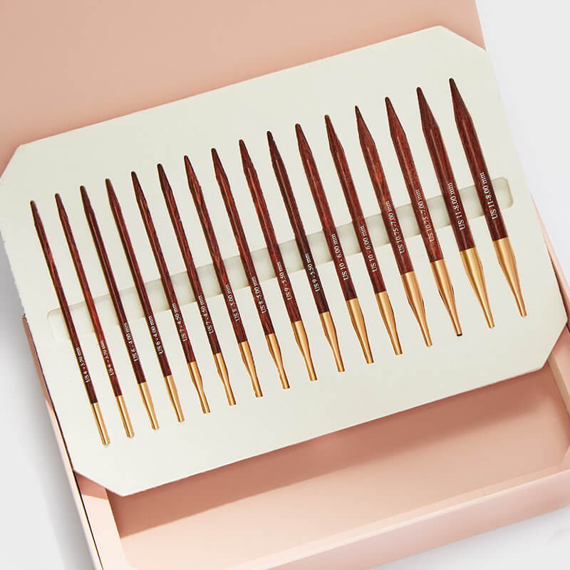 Interchangeable Circular Needle Set - Symfonie Rose