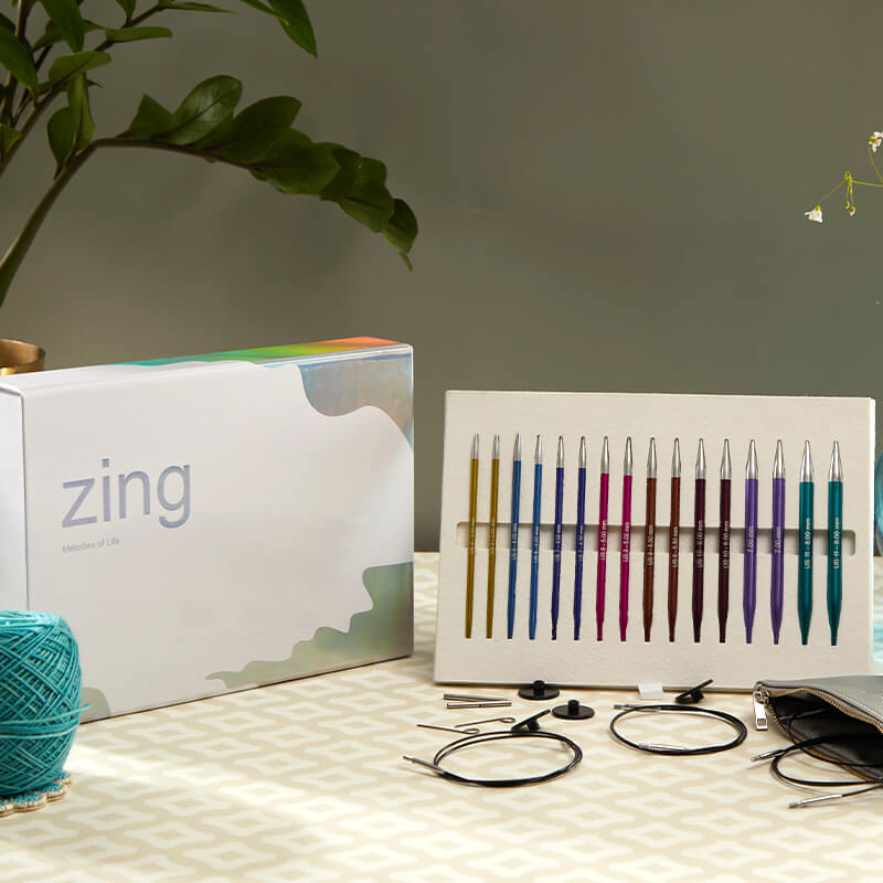 Interchangeable Circular Needle Set - Zing