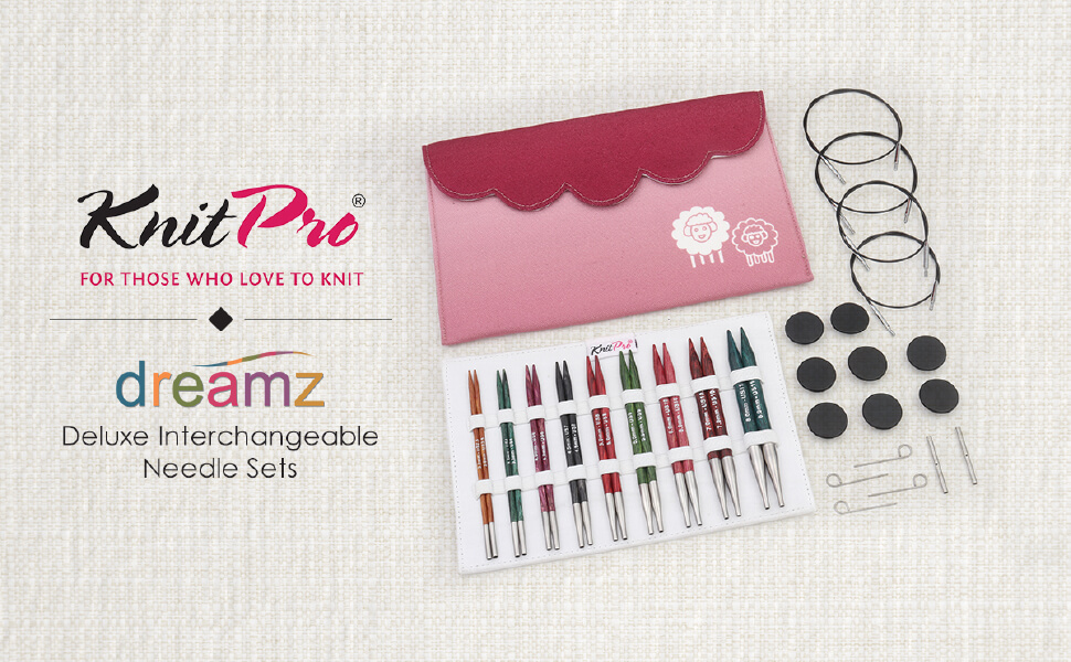 Knitpro Dreamz Interchangeable Needle Deluxe Set - 13cm (5 inch)