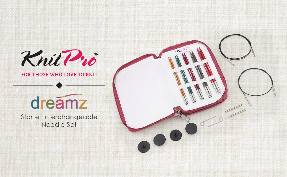 Knitpro Dreamz Interchangeable Needle Starter Set - 13cm (5 inch)