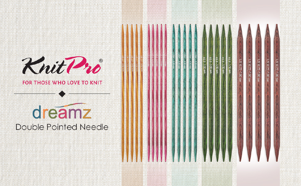 Knitpro Dreamz Double Pointed Needles