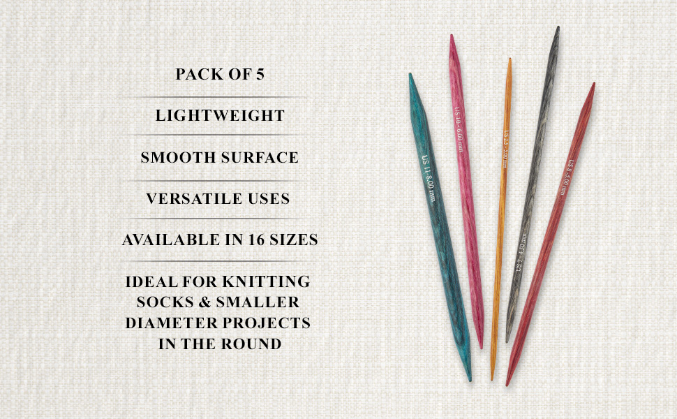 Knitpro Dreamz Double Pointed Needles