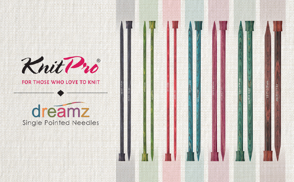 Knitpro Dreamz Single Pointed Needles