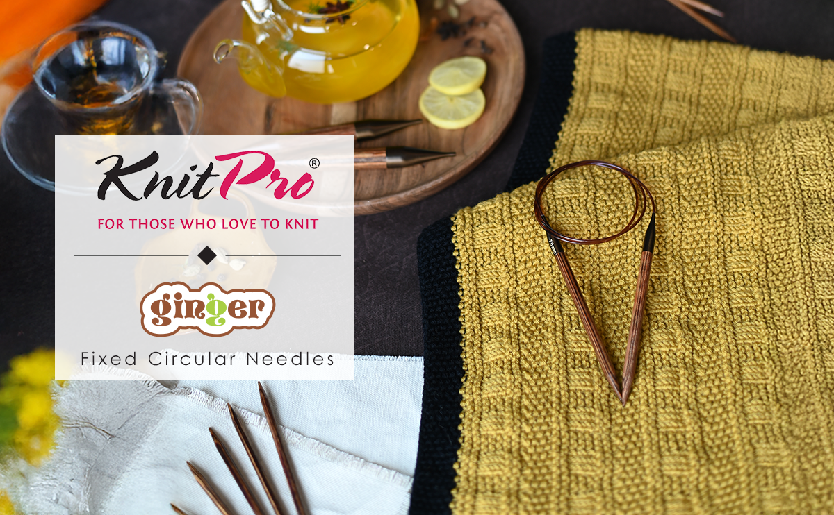 KnitPro Ginger Fixed Circular Needles 
