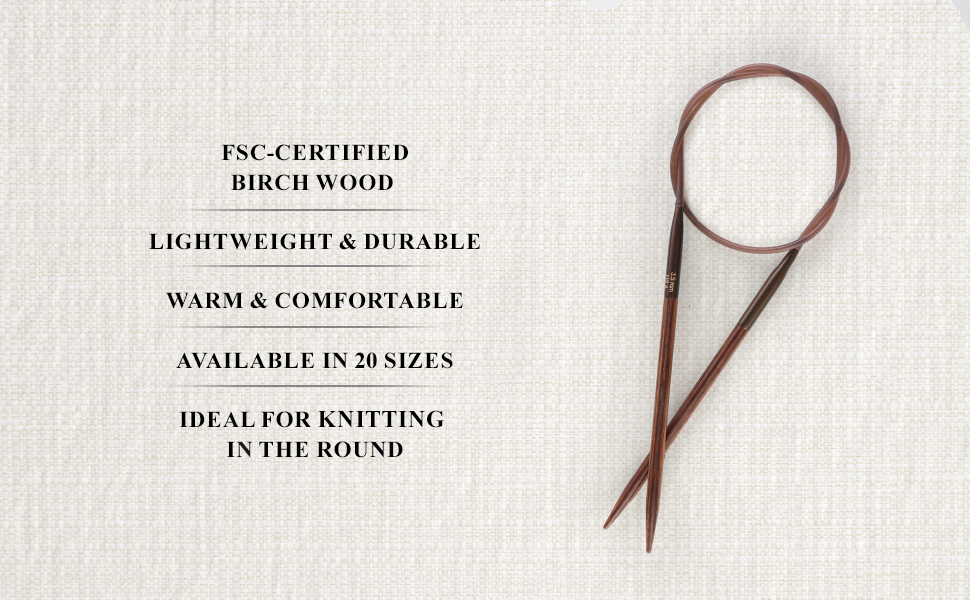 KnitPro Ginger Fixed Circular Needles 