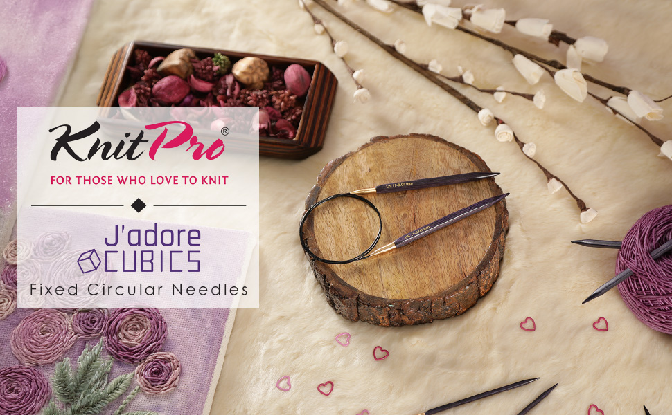 KnitPro J’adore Cubics Fixed Circular Needles