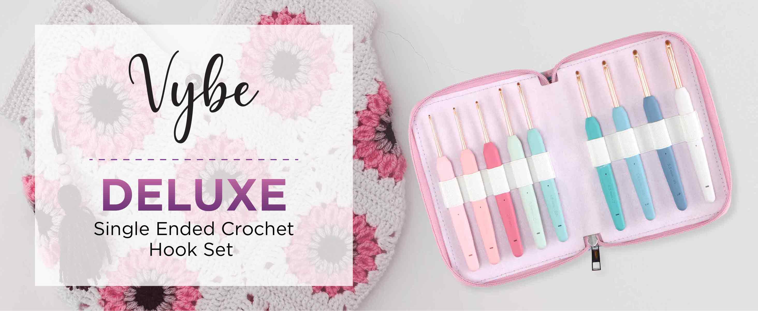 knitpro Vybe Single Ended Crochet Hooks Set