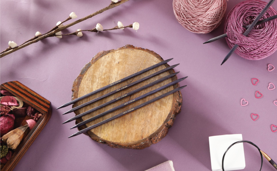 KnitPro J’adore Cubics Double Pointed Needles 